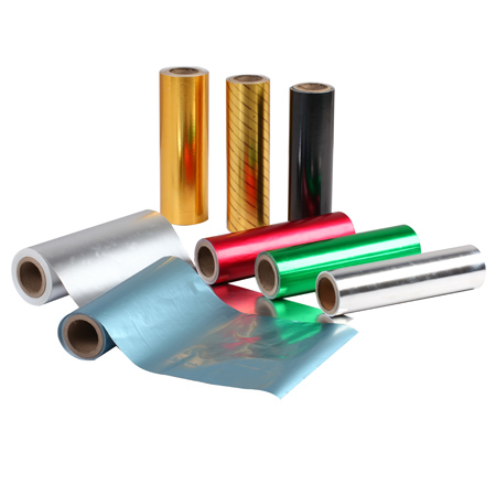 Colored aluminum foil