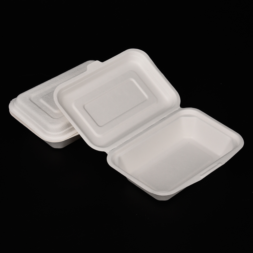 sugarcane bagasse  food container(lunch box/meal box/takeaway box)