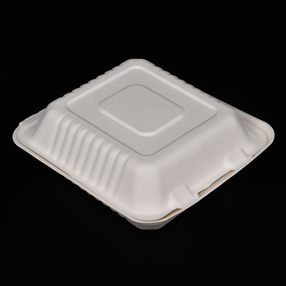 sugarcane bagasse  food container(lunch box/meal box/takeaway box)