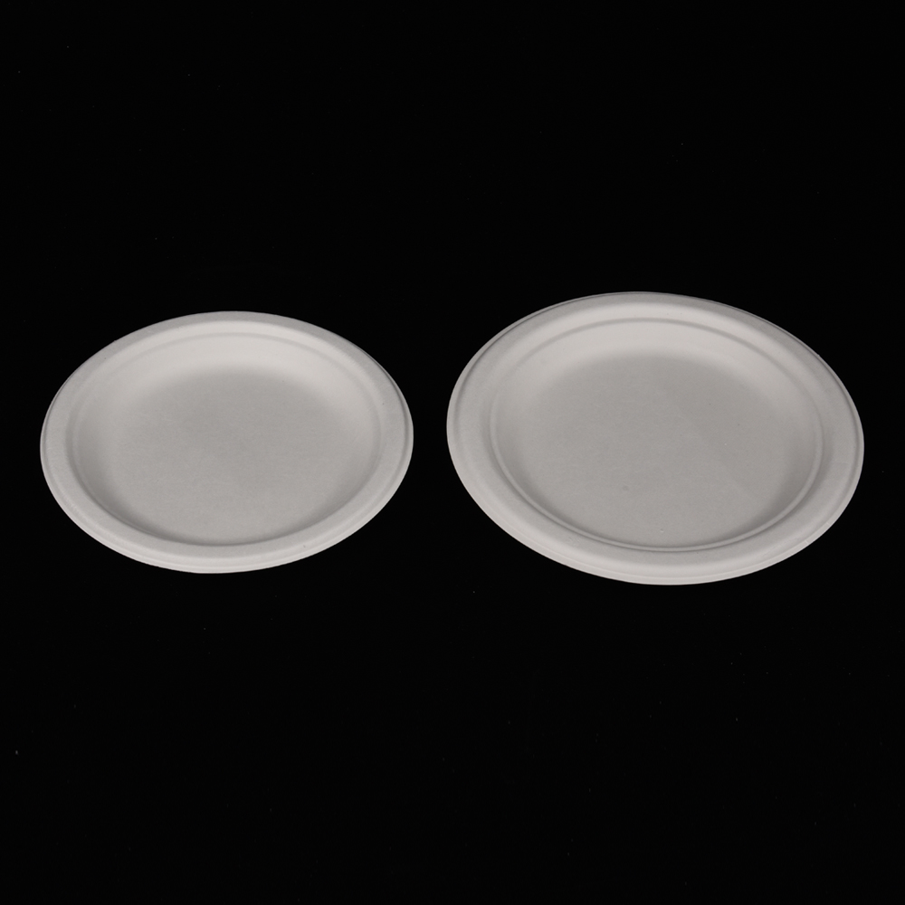 sugarcane bagasse round plate(tray)