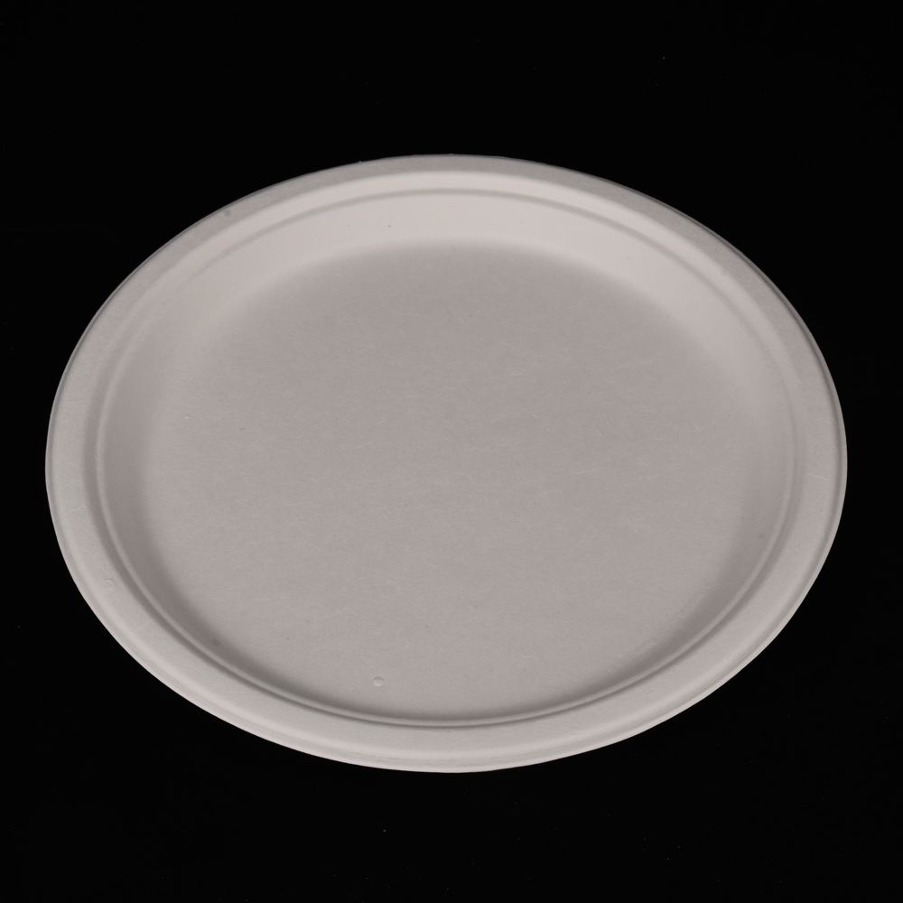 sugarcane bagasse round plate(tray)