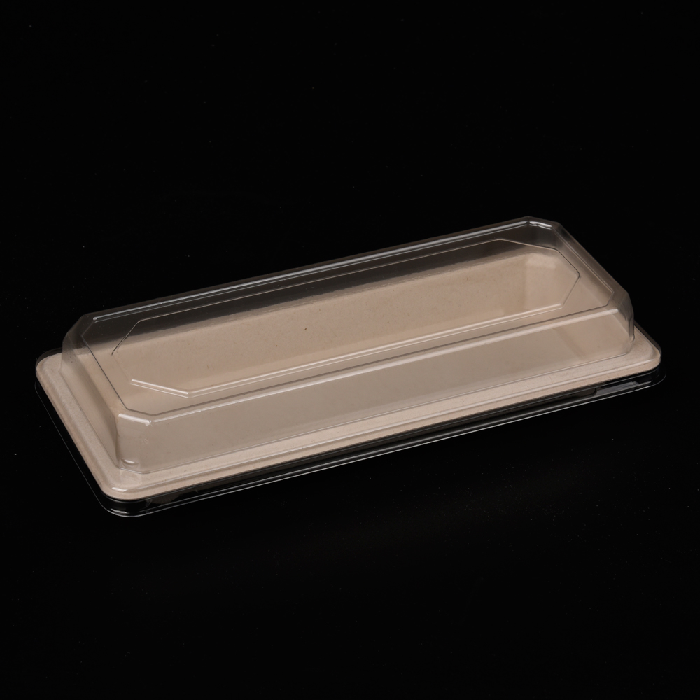 sugarcane bagasse sushi plate (tray)